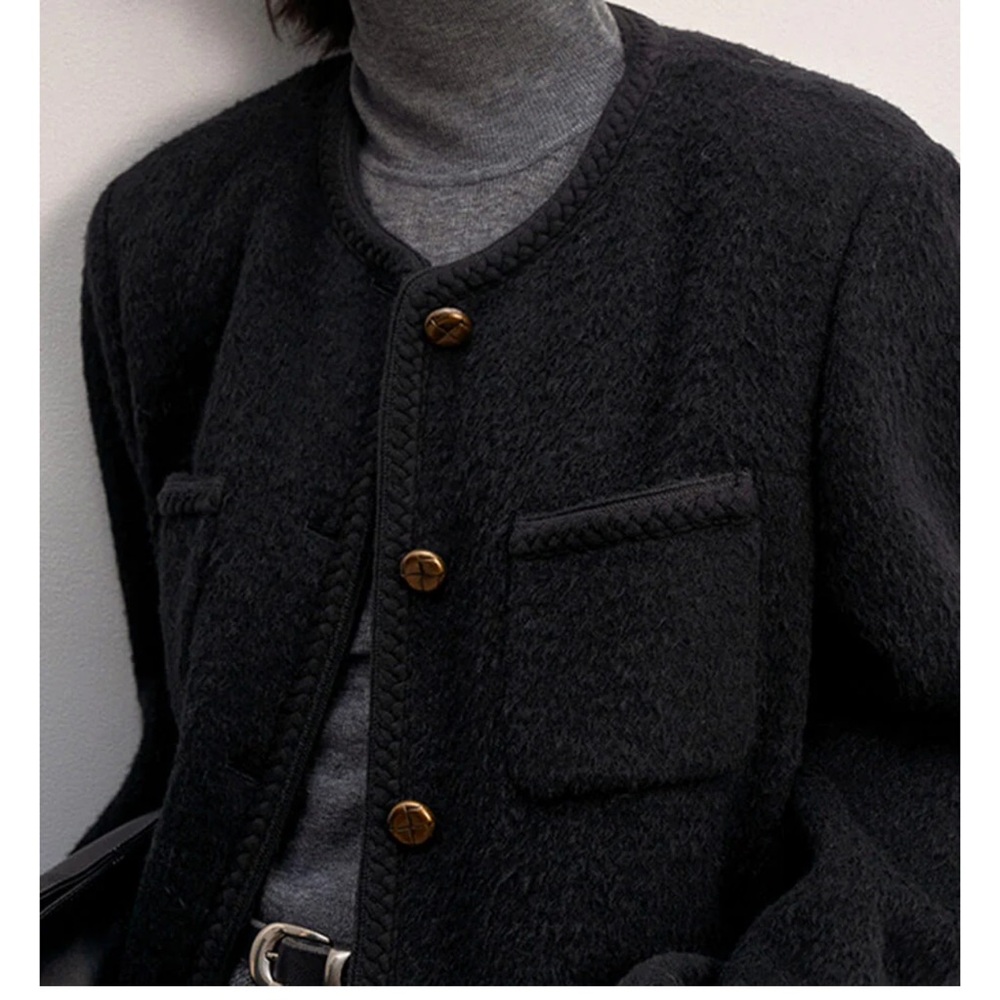 Pixie Market Tweed Button Jacket - image 2